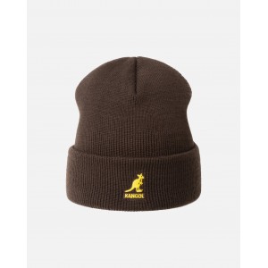 Kangol Acrylic Cuff Pull-On  Peat Brown